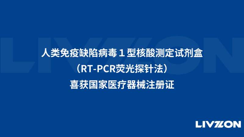 人類免疫缺陷病毒1型核酸測(cè)定試劑盒（RT-PCR熒光探針?lè)ǎ┫搏@國(guó)家醫(yī)療器械注冊(cè)證